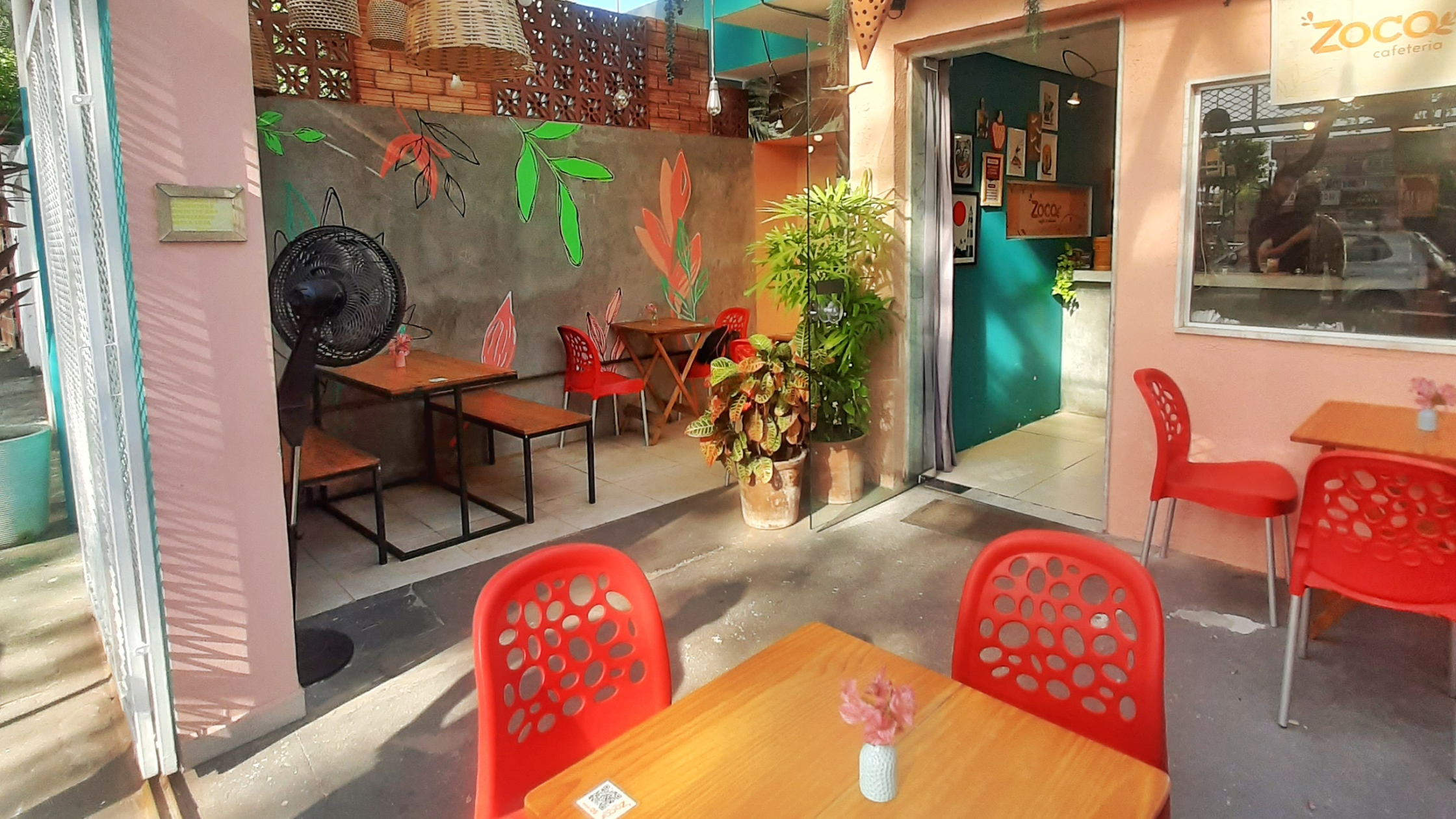 Onde comer em Recife e Olinda, imagem externa da Cafeteria Zoco.