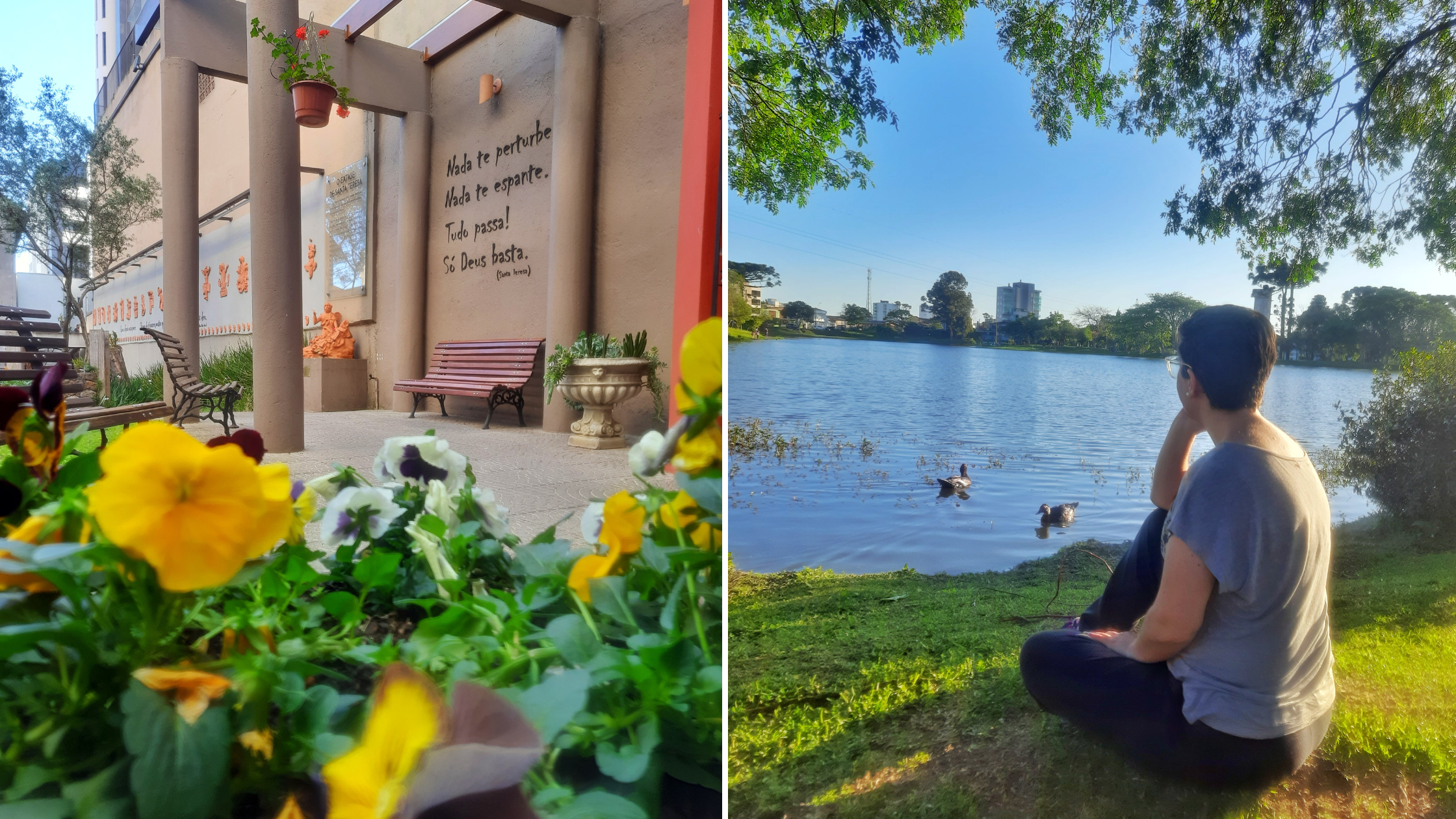 O que fazer e onde comer em Caxias do Sul (Catedral Santa Tereza e Parque Lagoa do Rizzo)